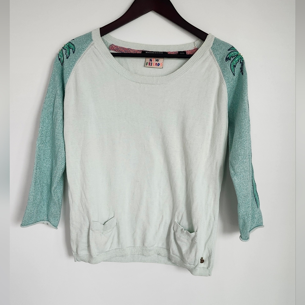 Scotch & Soda Palm Tree Sweater